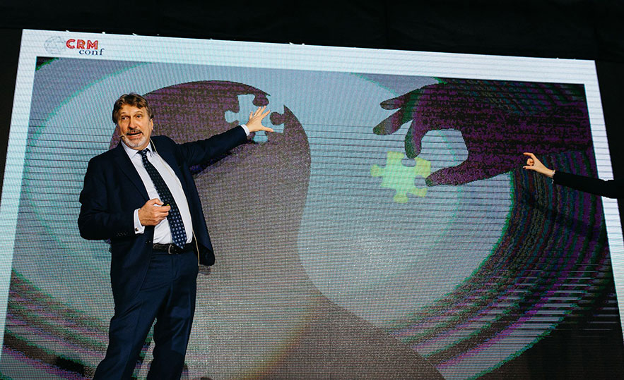 Коллектив компании «Медиа Лайн» на конференции CRM  Conference