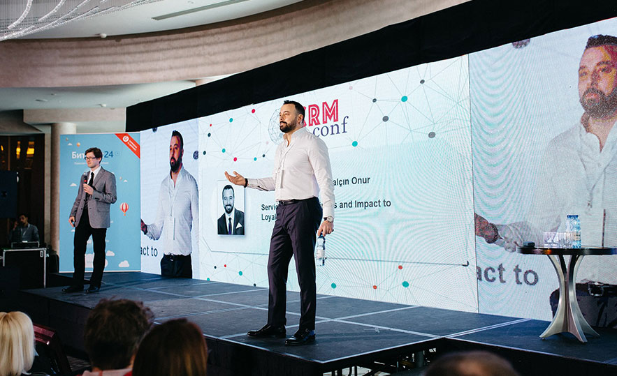 Коллектив компании «Медиа Лайн» на конференции CRM  Conference